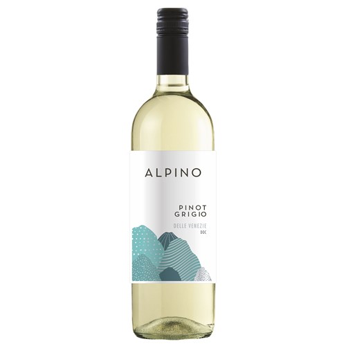 Alpino Pinot Grigio 75cl - Italian White Wine - Customer Favourite